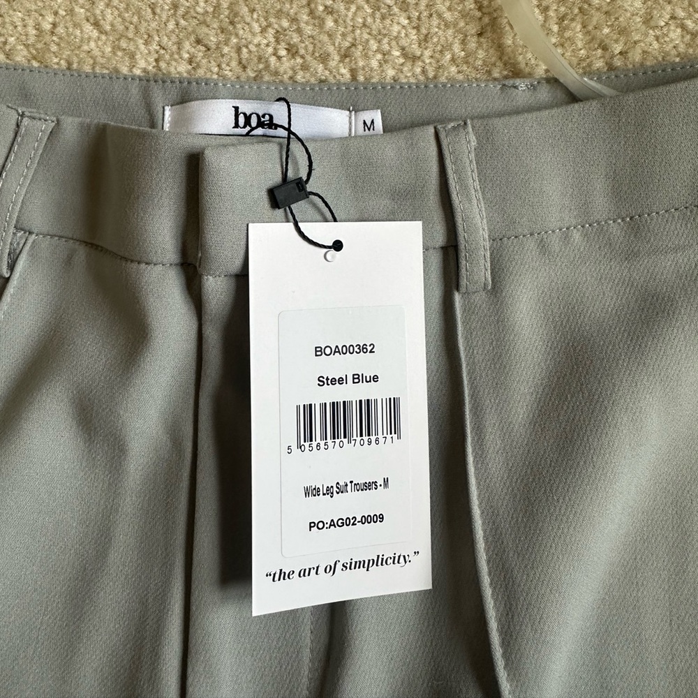 BOA Wide Leg Trousers size M - steel
Blue - Picture 4 of 6